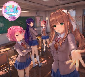 3D Anime Visual Novel Game Cover