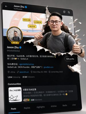 3D Pop-out Profile Page Illustration