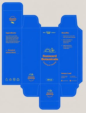 3D Product Box Dieline Visualization