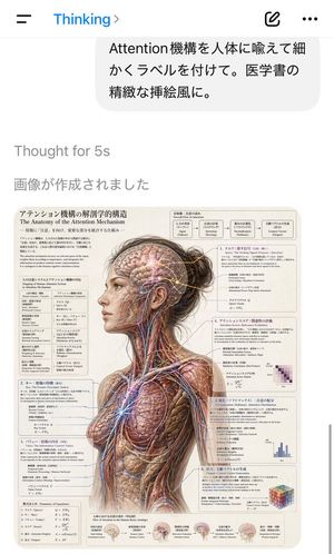 AI Chat Screenshot with Anatomy Poster