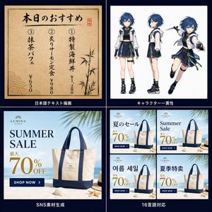 AI Image Capabilities Promo Grid