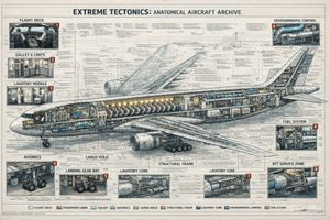 Aircraft Cutaway Archive Poster