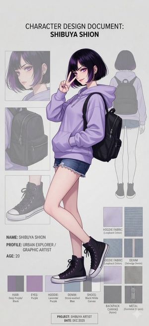 Anime Character Design Document