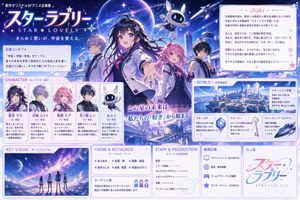 Anime Sci-Fi School Proposal Board