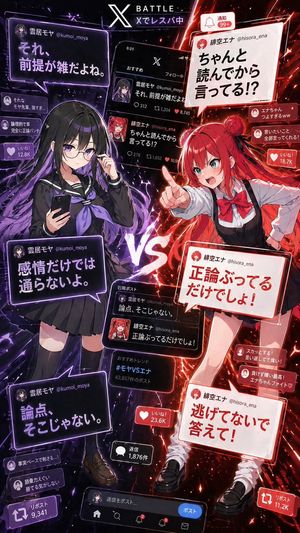 Anime X Battle Poster