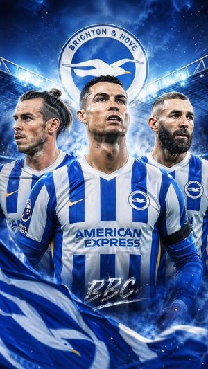 Art design of football players