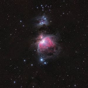 Astronomical Orion Nebula Generation