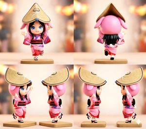 Awa Odori Chibi Figure Turnaround