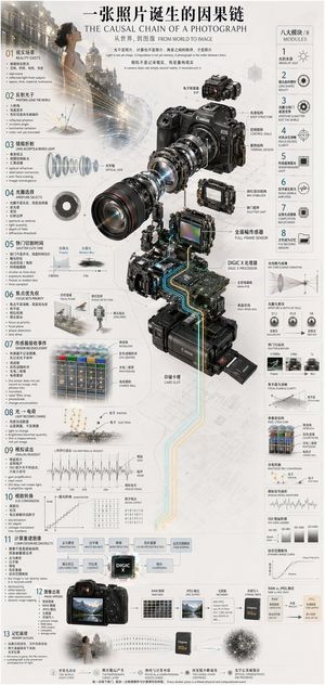 Camera Exploded View Infographic