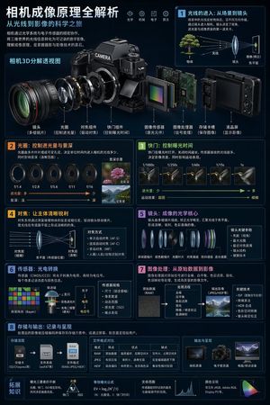 Camera Imaging Technology Infographic