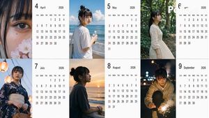 Candid 2026 Japanese Calendar Prompt