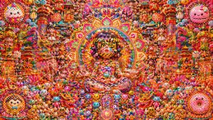 Candy Lunar New Year Shrine