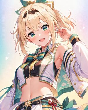 Censored Anime Idol Portrait