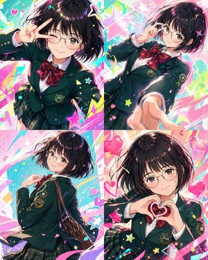 Character color and style adjustment