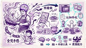 Chinese Cooking Cognition Infographic