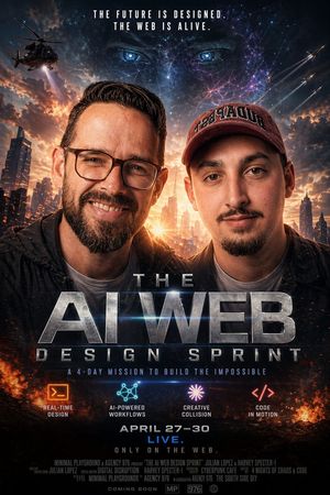 Cinematic AI Web Sprint Poster