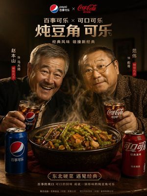 Cinematic Food & Beverage Collab Poster