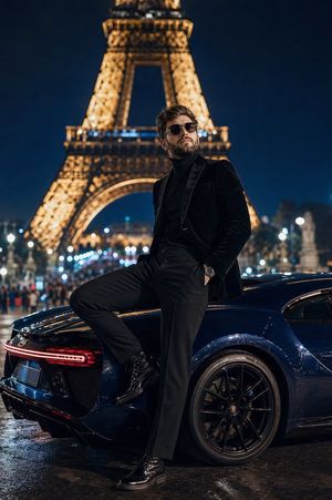 Cinematic Paris Fashion Shot
