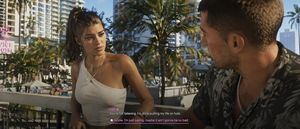 Cinematic Video Game Cutscene with Subtitles