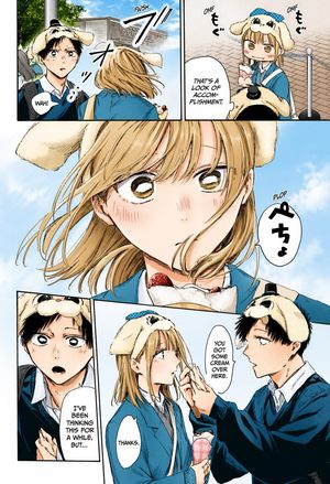 Colored Manga Romance Comedy Page