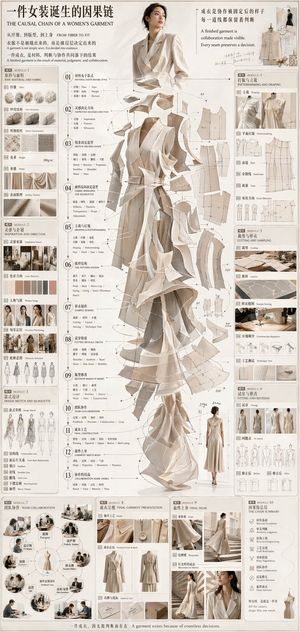 Couture Garment Process Infographic