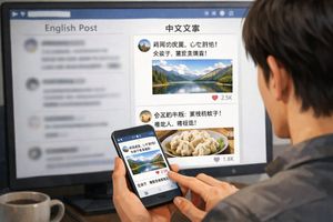 Cross-Device Social Media Feed