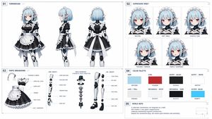 Cybernetic Character Reference Sheet