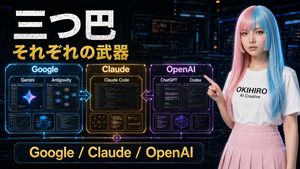 Cyberpunk AI Tools Comparison Poster