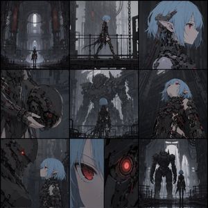 Cyberpunk Android Elf Storyboard