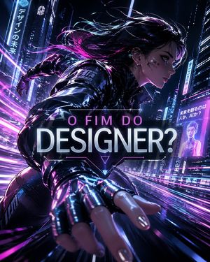 Cyberpunk Designer Debate Poster