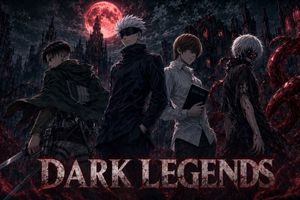 Dark Anime Legends Poster