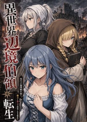 Dark Fantasy Isekai Novel Cover