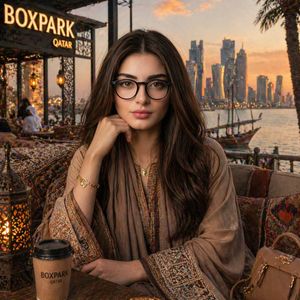 Doha Waterfront Portrait