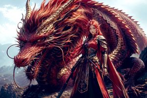 Dragon Knight and Crimson Dragon