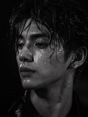 Dramatic Wet Portrait Photography