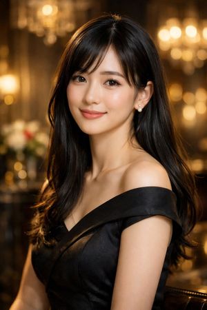 Elegant Photorealistic Female Portrait