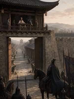 Empty Fort Strategy at the City Gate