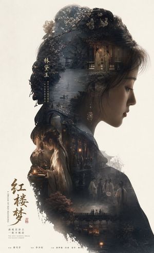 Epic Narrative Silhouette Movie Poster