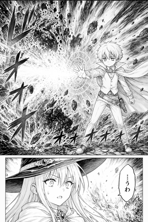 Fantasy Manga Spell Explosion Page