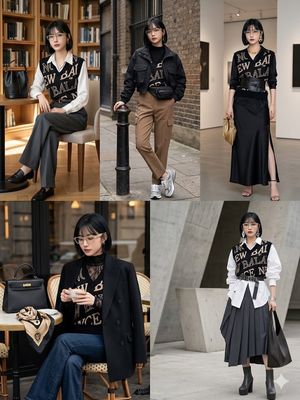 Five Ways to Style a Lettered Knit Top