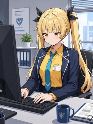 Flat Color 2D Game CG Illustration