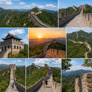 Great Wall Travel Collage
