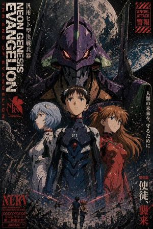 Gritty Evangelion Poster