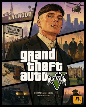 GTA V Style Crossover Cover Art