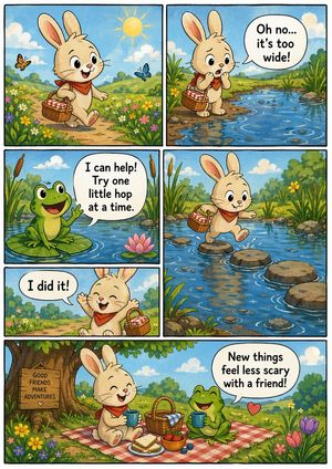 Indie Comic Book Page