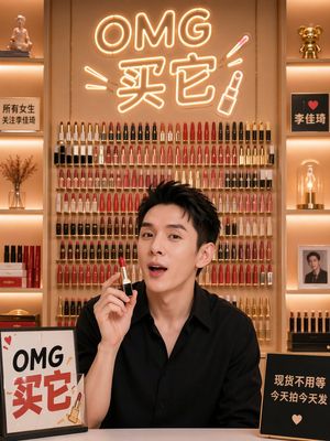 Influencer Live Stream Room Background