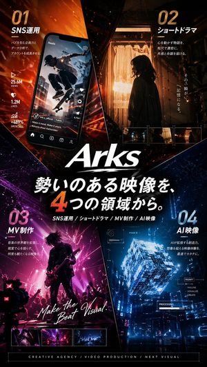 Japanese Creative Agency Poster