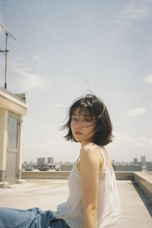 Japanese Film Aesthetic Rooftop