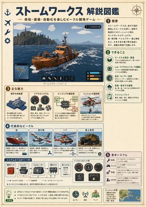 Japanese Stormworks Guide Infographic