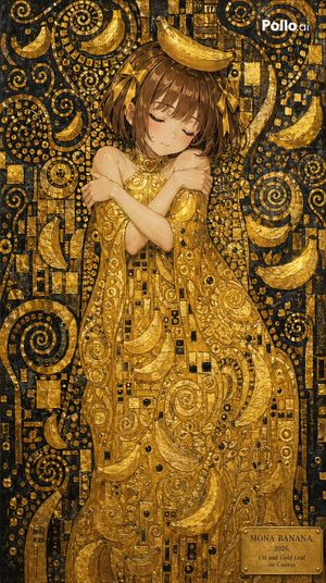 Klimt-Style Character Art
